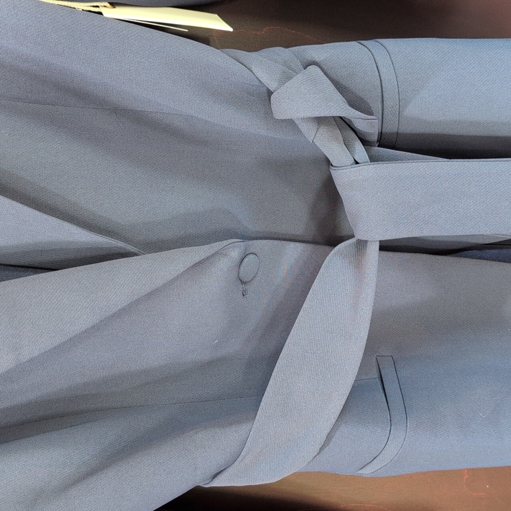 Good American Belted Blazer Navy 2 - Picture 2 of 8